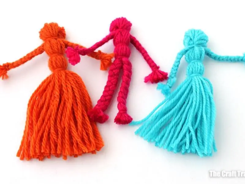 Braided Yarn Dolls
