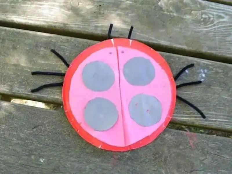 DIY Ladybug Craft for Toddlers