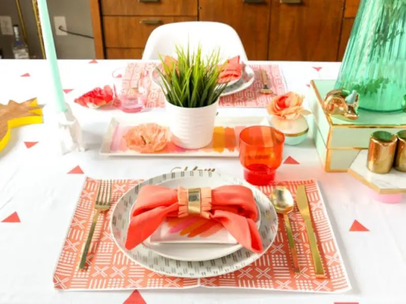 DIY Vinyl Tablecloth