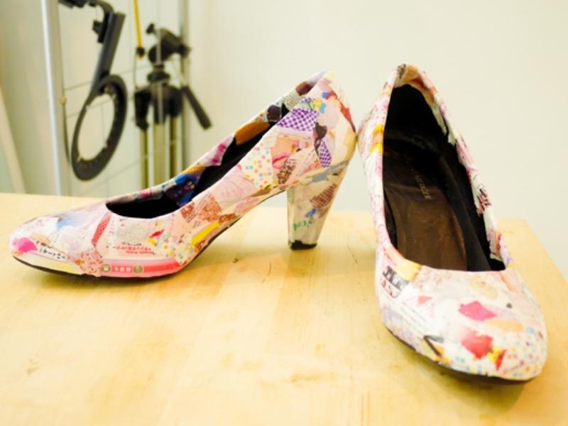 Decoupaged Shoes