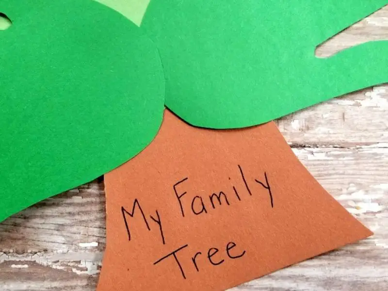 Family Tree Craft