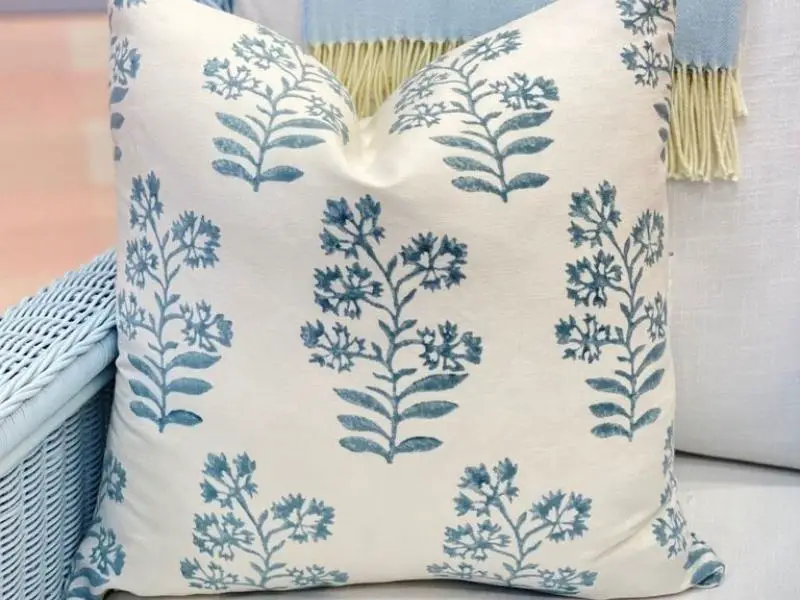 Floral Throw Pillow