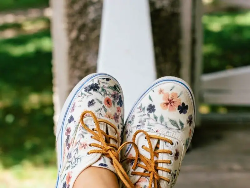 Floral Vans