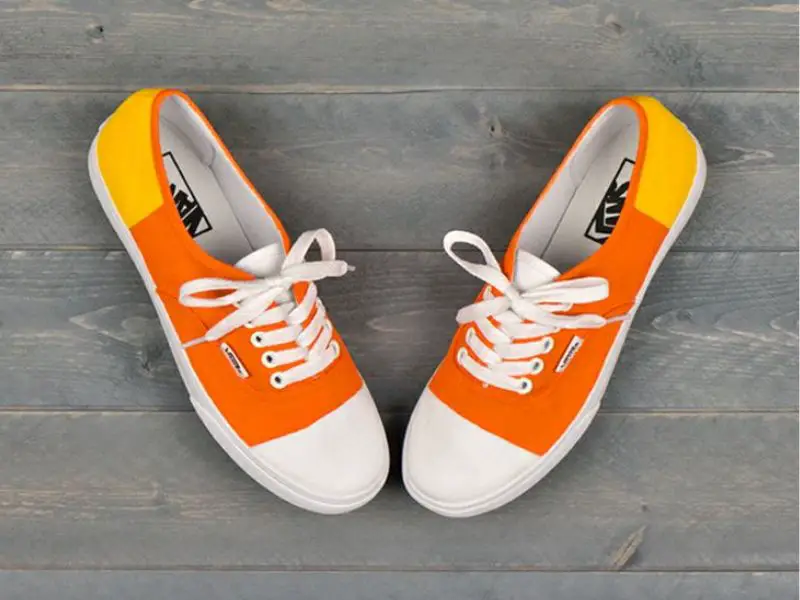 Halloween Candy Corn Sneakers