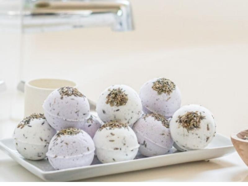 Lavender Bath Bombs