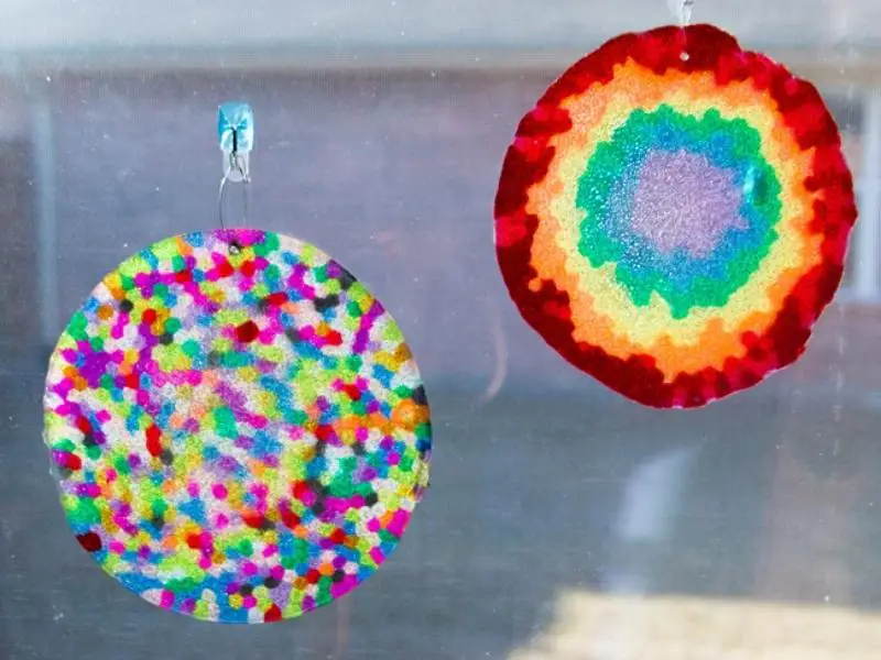 Melted Bead Suncatcher