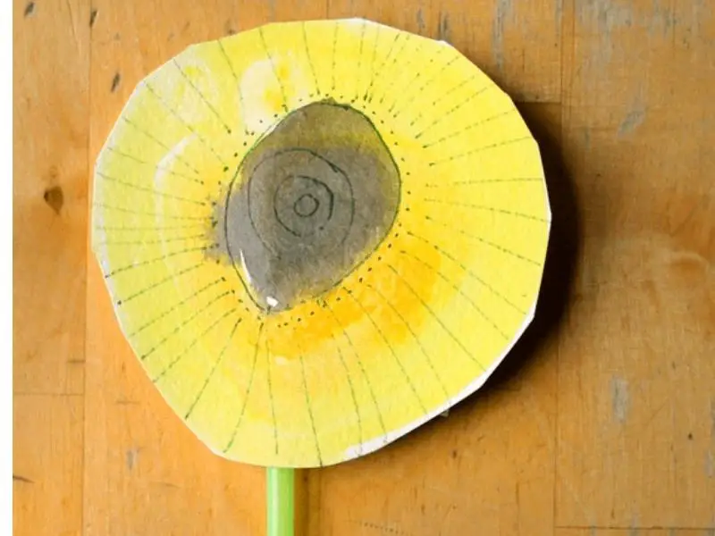 Painting Sunflower Craft