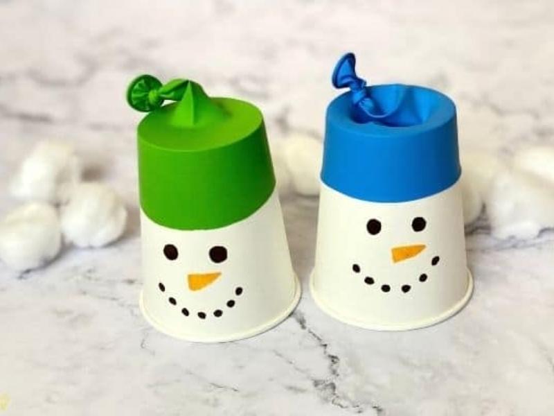 Snowman Snowball Shooters