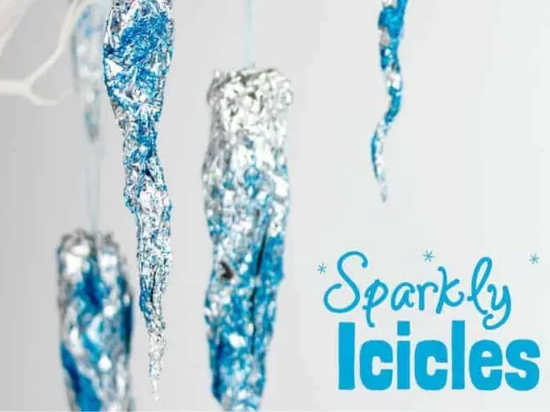 Stunning Sparkly Icicle Craft