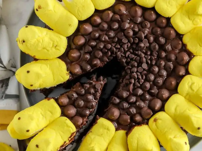 Sunflower Peep Cake