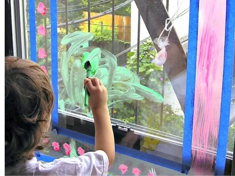 Window Glass Painting