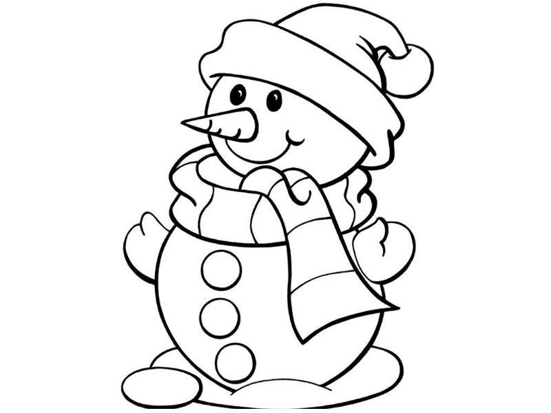 Winter Coloring Pages