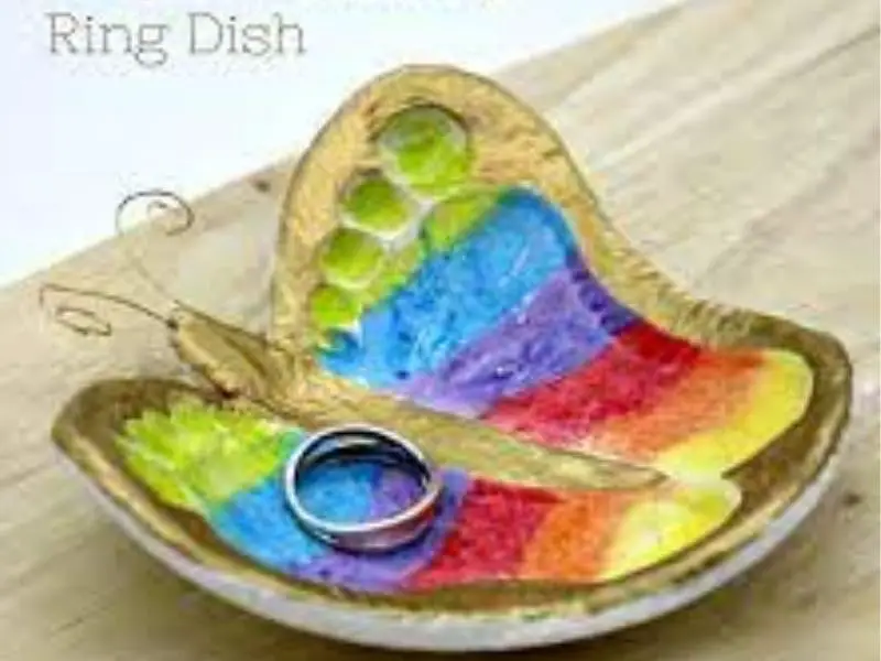 Clay Footprint Ring Dish