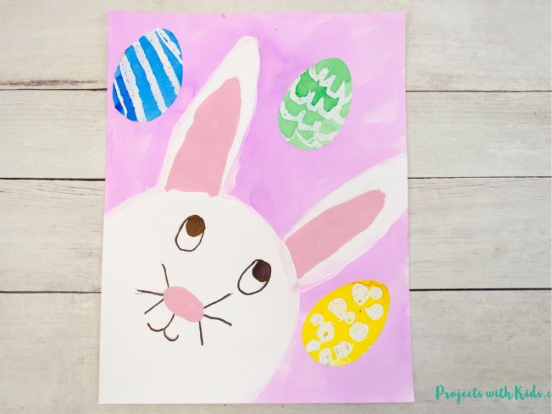 Cute Easter Bunny Canvas