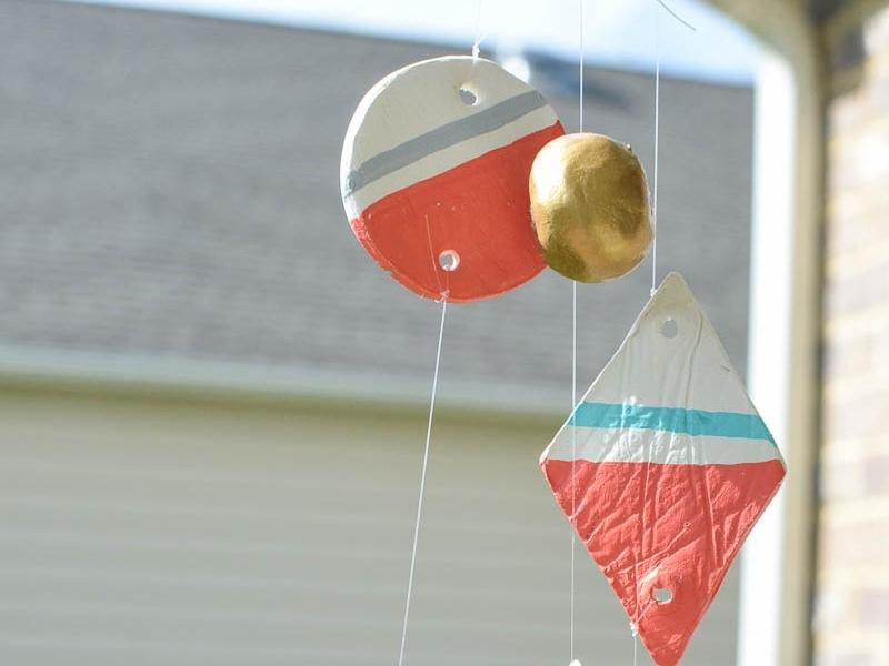 DIY Clay Chimes