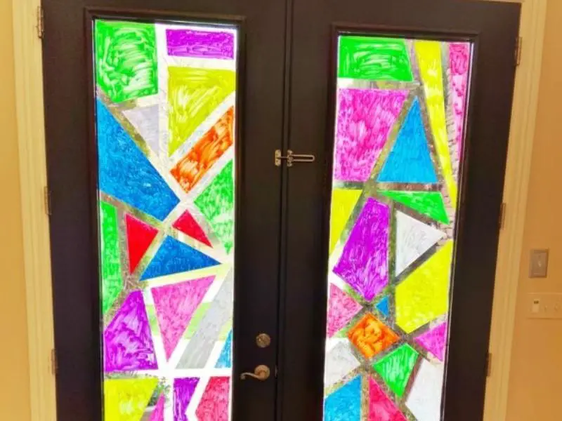 Easy Stained Glass Craft