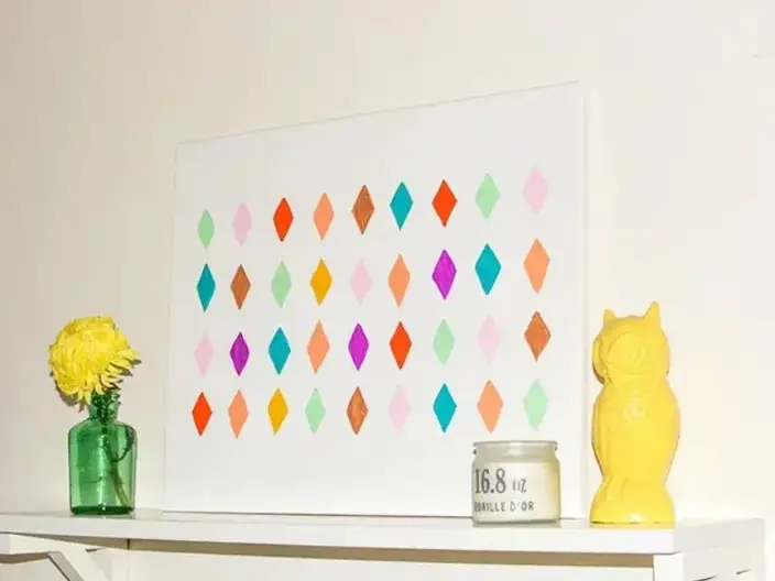 cute painting ideas on canvases