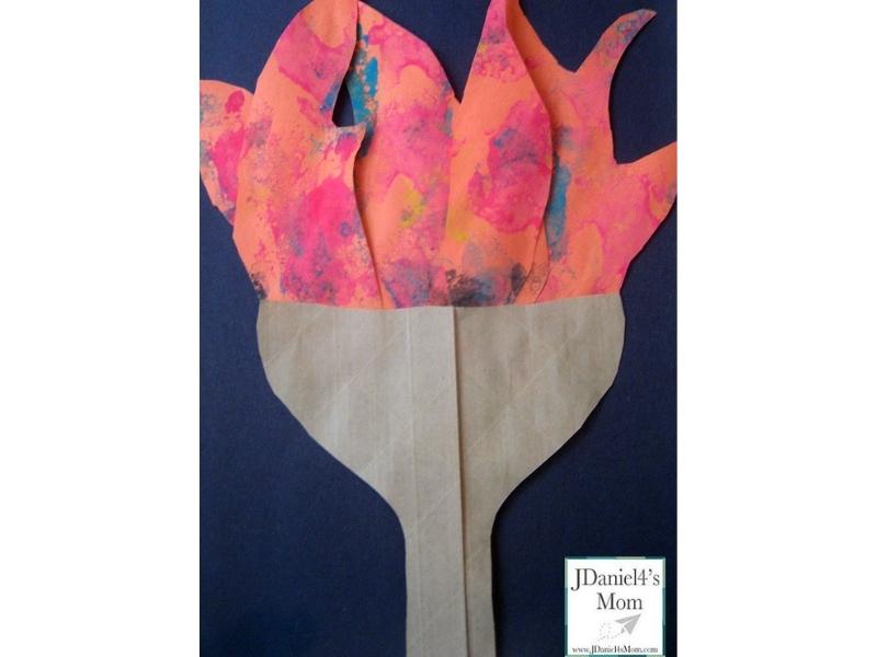 Olympic Torch Painting Project