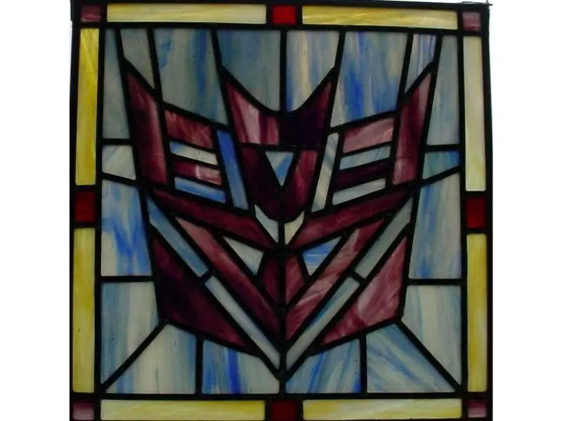 Transformers Stained Glass