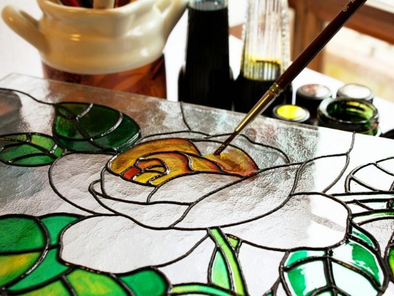 Two-Ingredient Faux Stained Glass