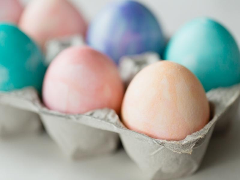 Watercolor Eggs