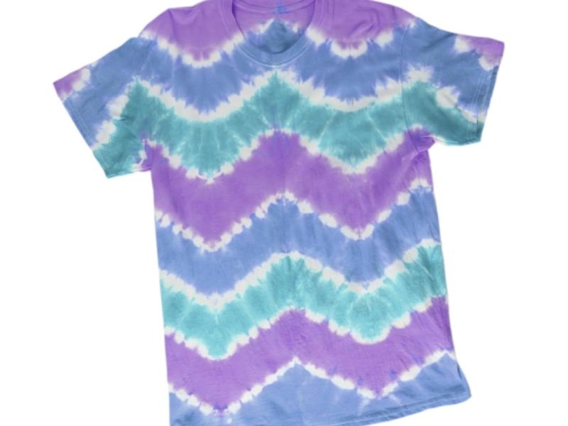 Chevron Tie-Dye Design