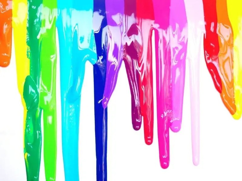 Dripping Paint Splatter