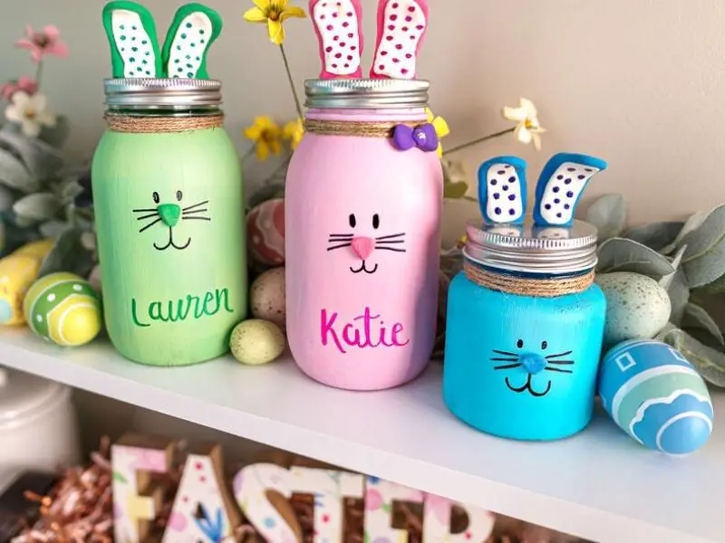 Easter Mason Jar