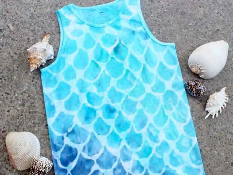 Mermaid Scales Tie-Dye