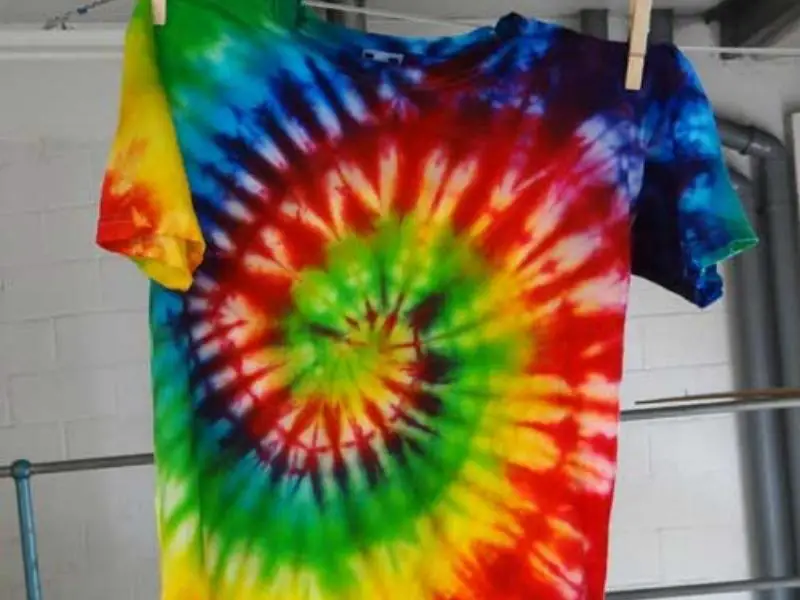 Rainbow Tie-Dye Pattern