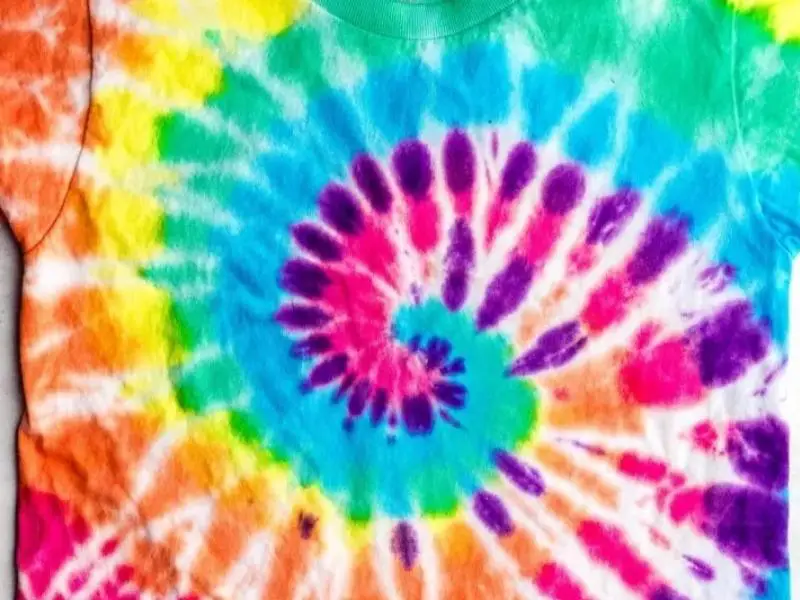 Spiral Tie-Dye Pattern