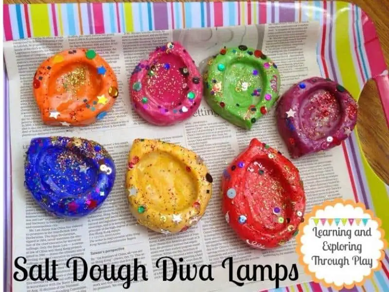 IY Salt Dough Diva Lamps