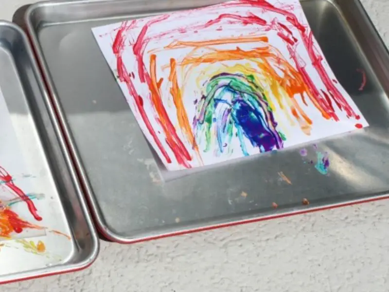 Rainbows Car Painting