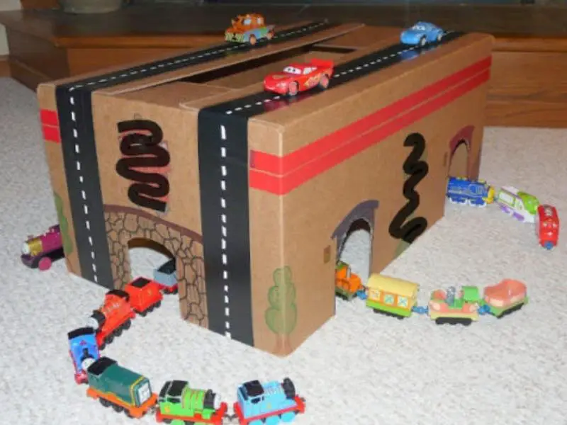 Toy Train Tunnel