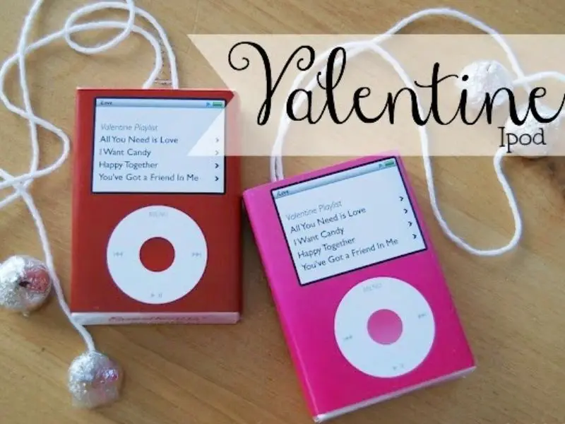 Valentine iPod Printables